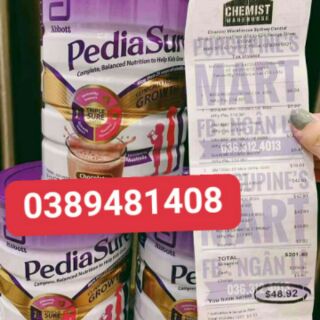 Sữa PediaSure Úc 850g mẫu mới