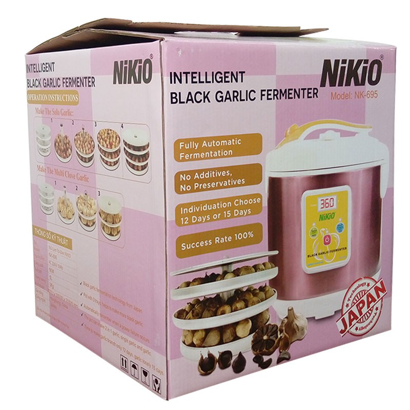 Máy Làm Tỏi Đen Gia Đình NiKio NK-695 5L Cao Cấp