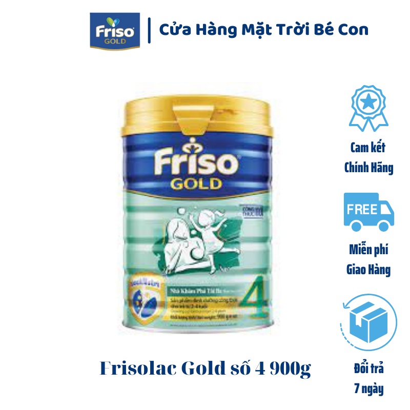 Sữa Bột Friso Gold 4 850g/1.4kg (Dành Cho Trẻ Từ 2 - 6 Tuổi)