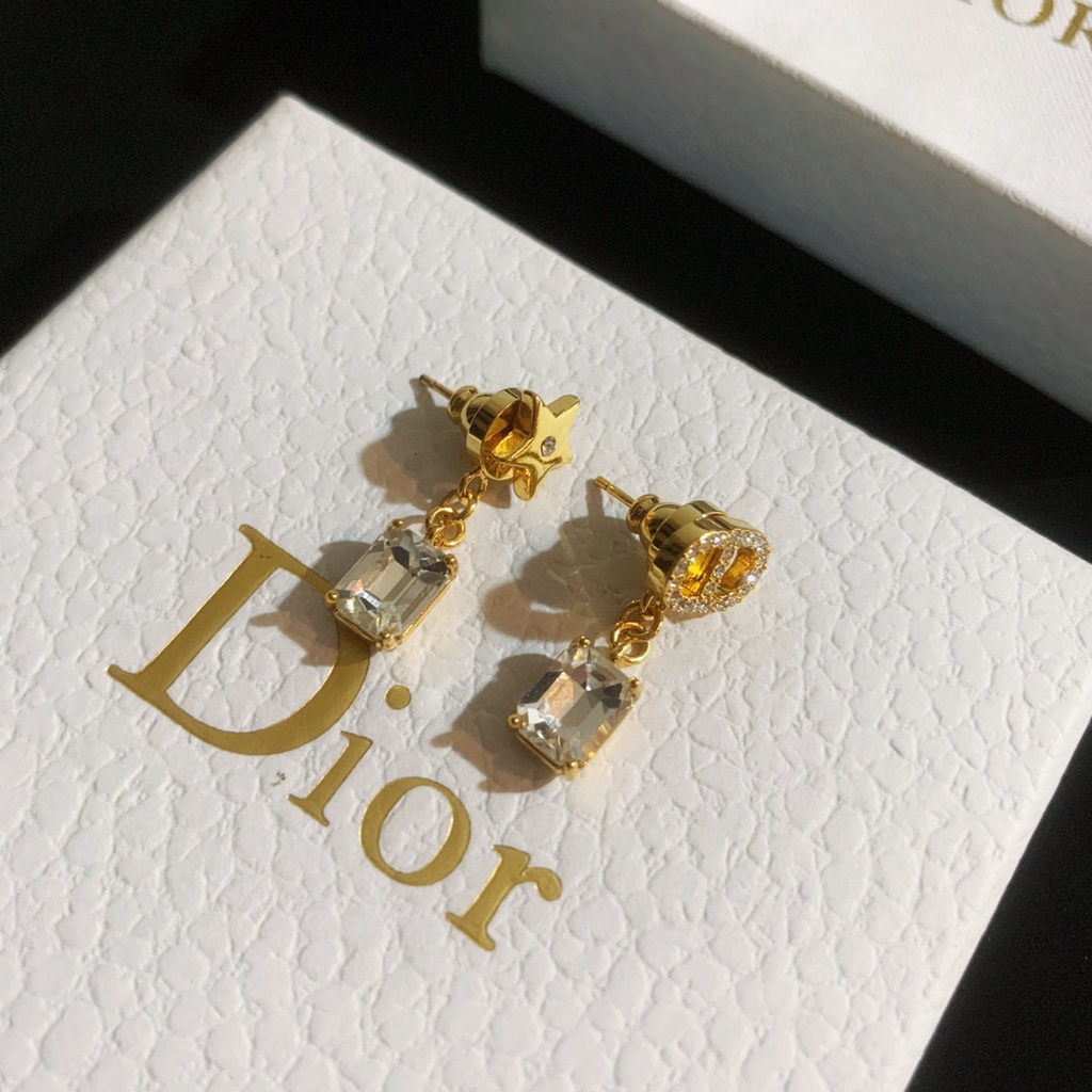 Dors CD bông tai nữ ngọc trai khuyên tai dài