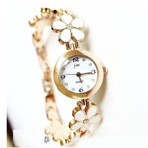 Đồng hồ nữ hình bông hoa ,đồng hồ nữ quartz hoa mai