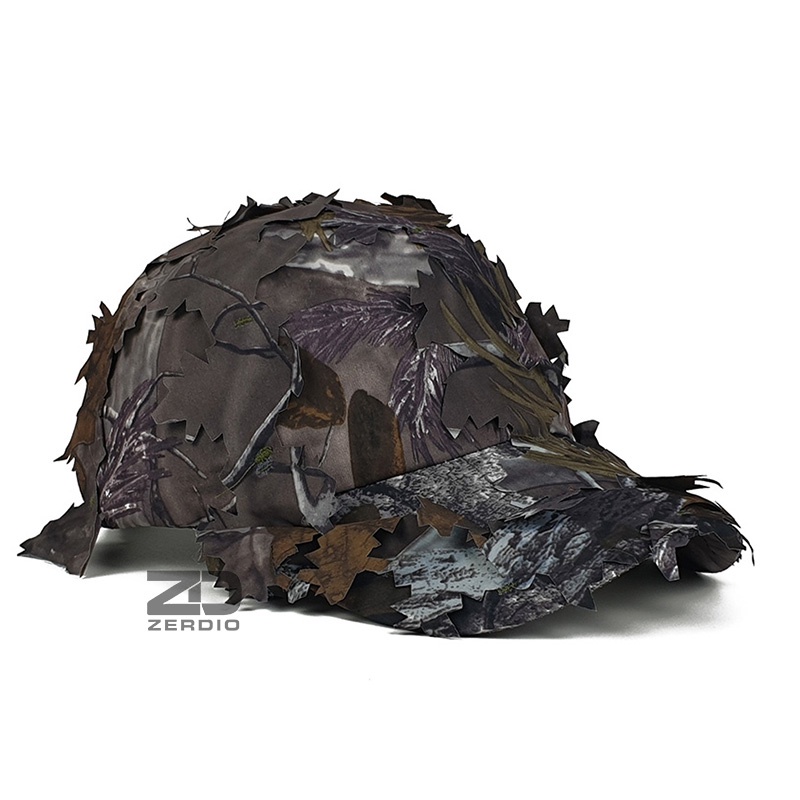 Nón Mũ Ngụy Trang đi rừng vải cotton cao cấp cho Nam và Nữ