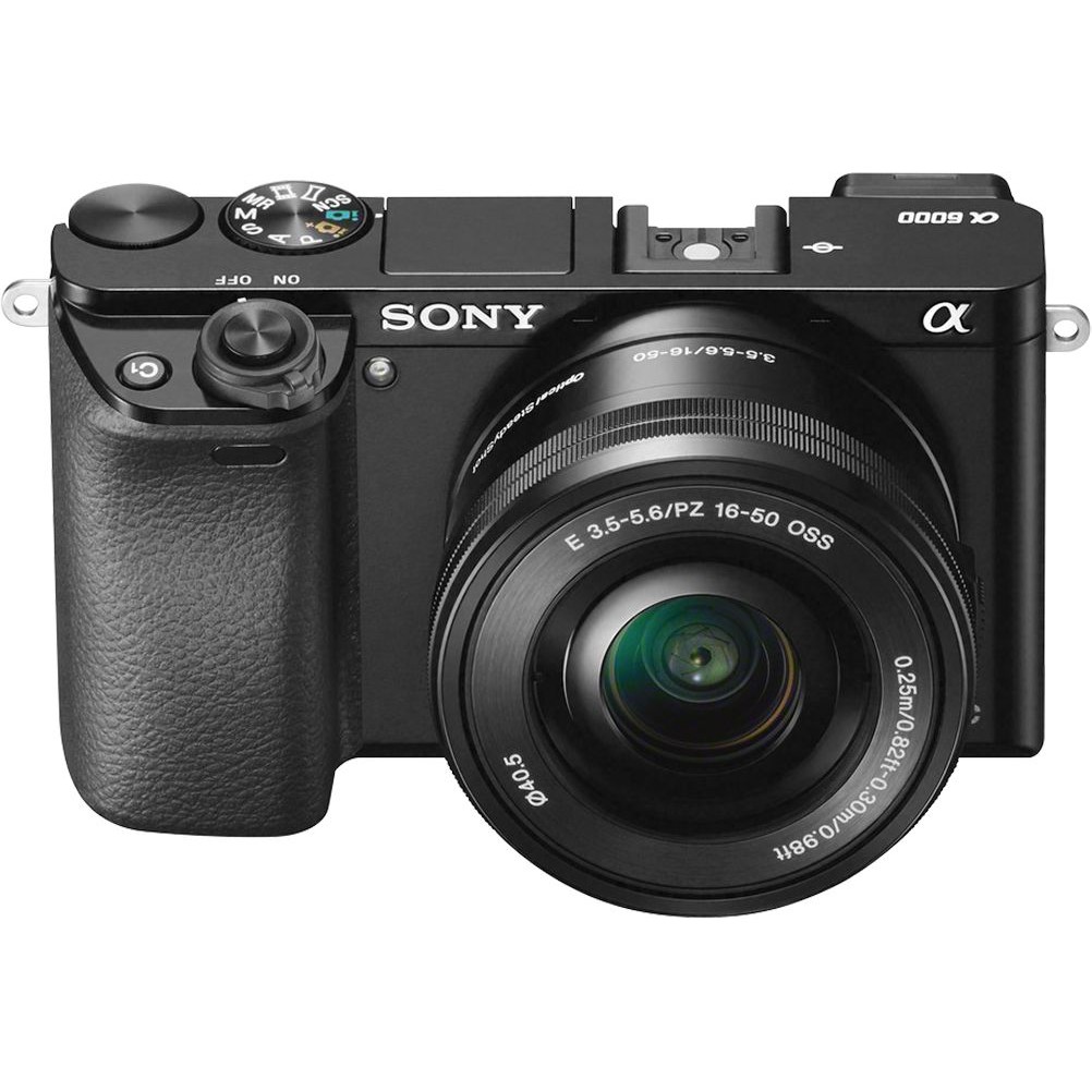 Máy ảnh Sony A6000 + Ống kính 16-50mm F/3.5-5.6 OSS (Hàng chính hãng-tặng túi Sony, thẻ nhớ 32GB)