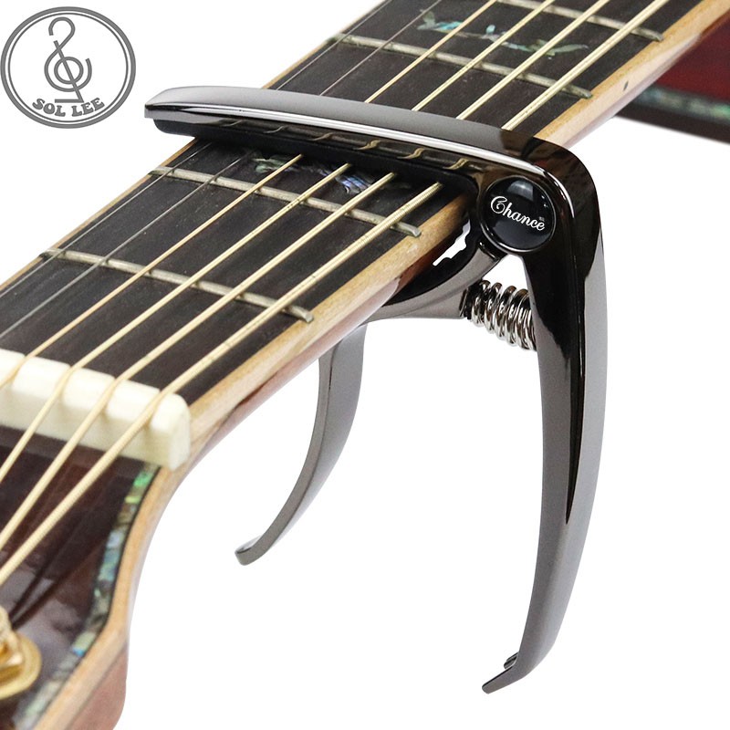 Capo Guitar Cao Cấp [ TẶNG PICK Alice ] Acoustic 2 chức năng CP05