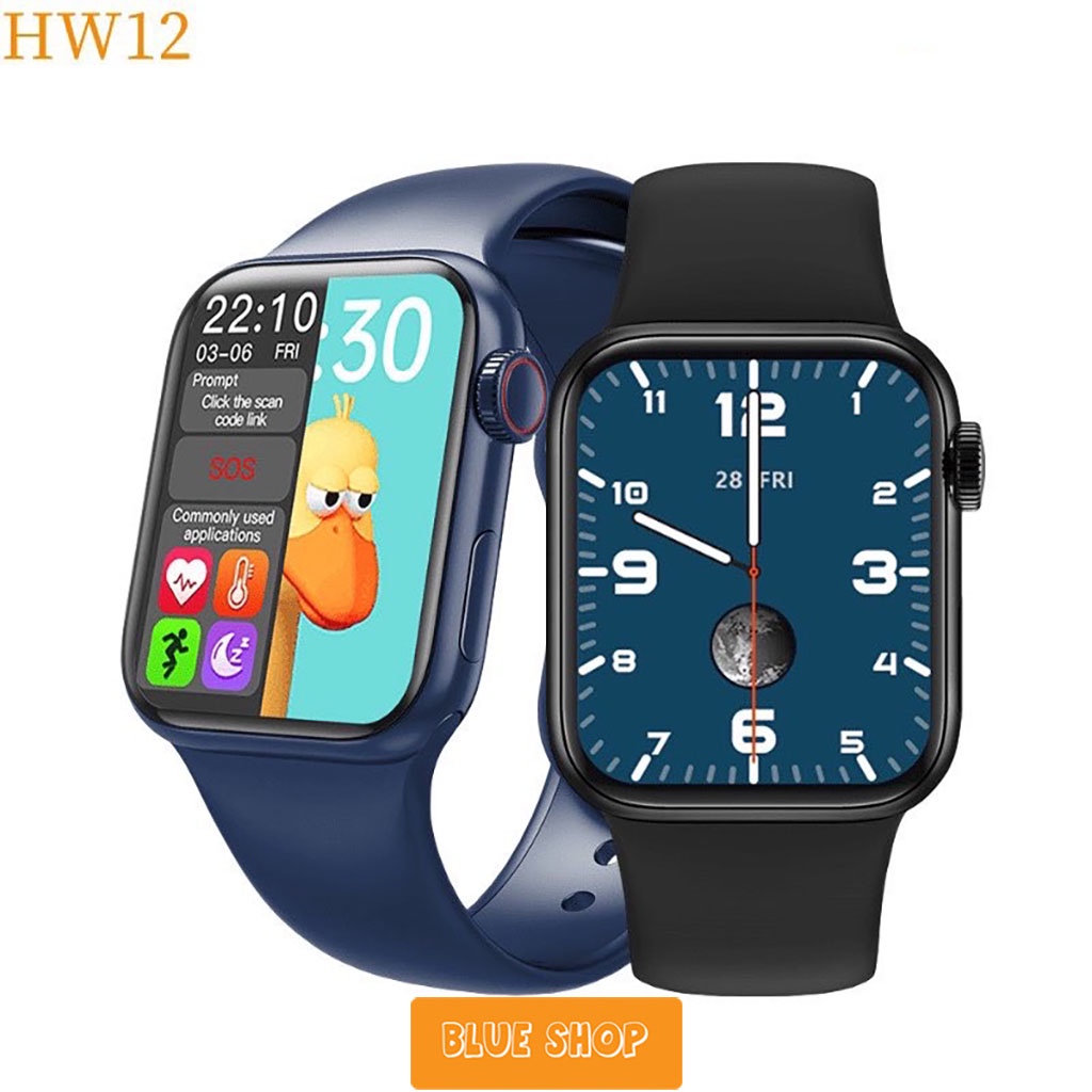 Đồng Hồ Thông Minh Hw12,T500+ Plus Series 6,w26,Smart watch thông minh Nam Nữ Định Vị + Nghe Gọi + Thay nền,Smartwatch