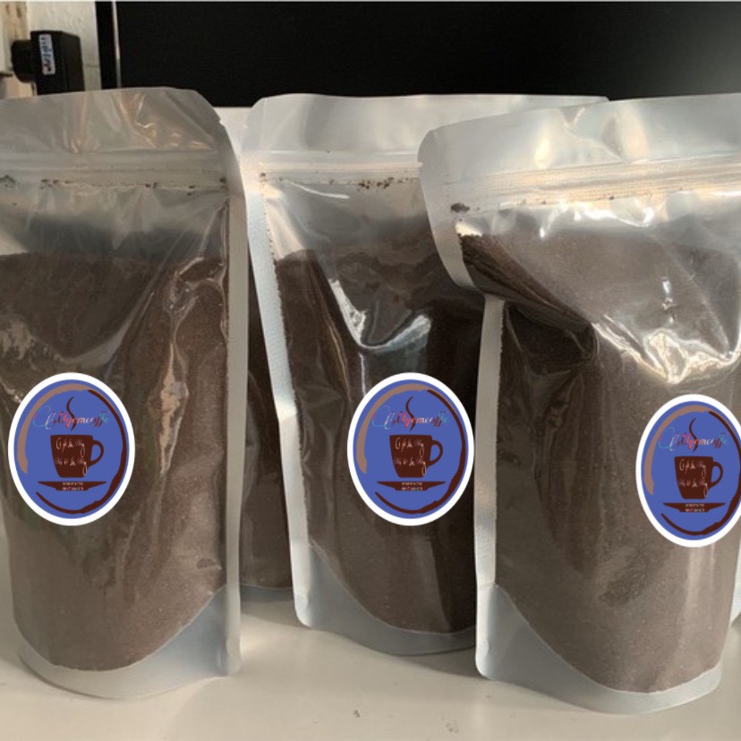 Cà phê bột xay nguyên chất không pha trộn 0,5kg, cà phê pha phin sạch 100%, cà phê từ Tây Nguyên, cà phê Lâm Đồng