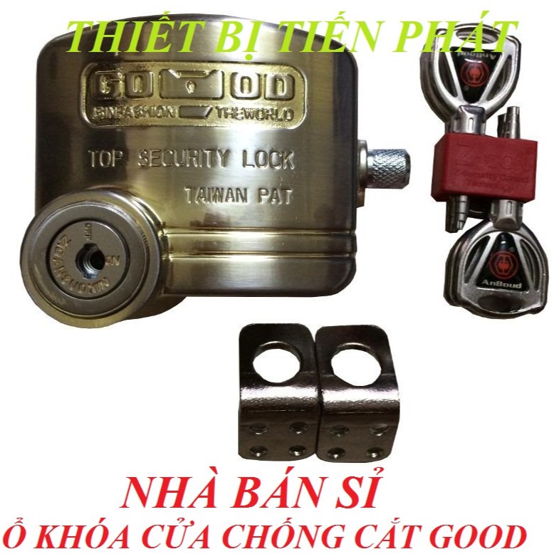 Ổ Khóa Cửa, Loại Chụp Chống Cắt Toàn Diện Hãng GOOD Cao Cấp (Chính Hãng).