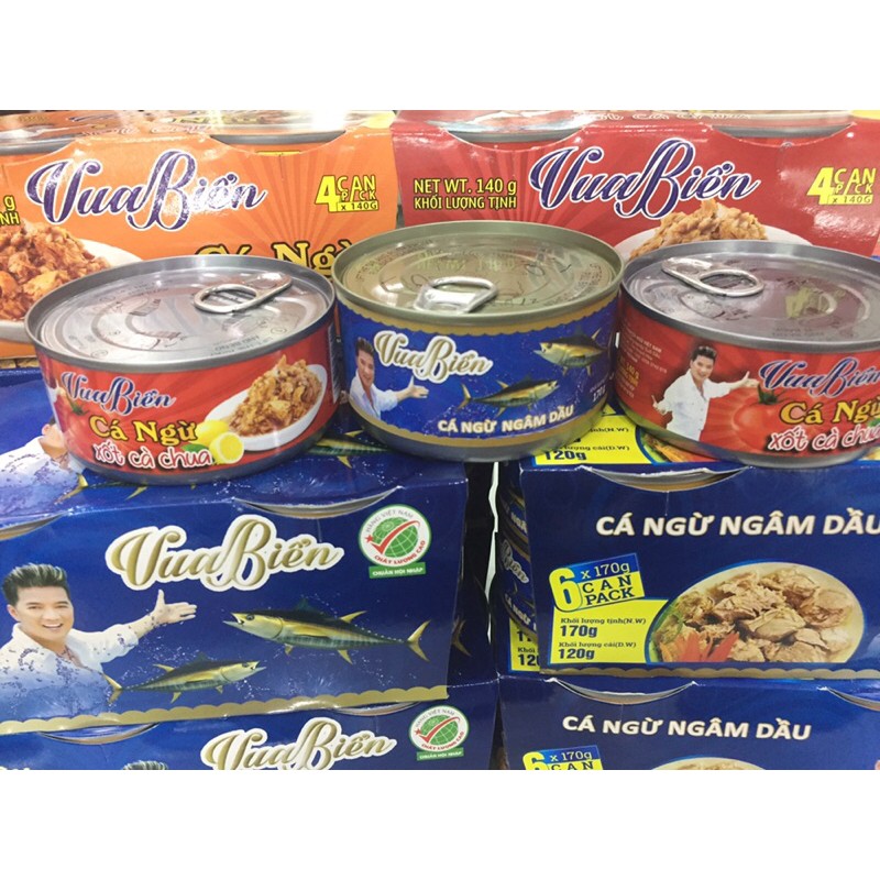 CÁ NGỪ NGÂM DẦU TUNA IN OIL VUA BIỂN / ĐÀM VĨNH HƯNG 170G HSD 23/06/2024 | BigBuy360 - bigbuy360.vn