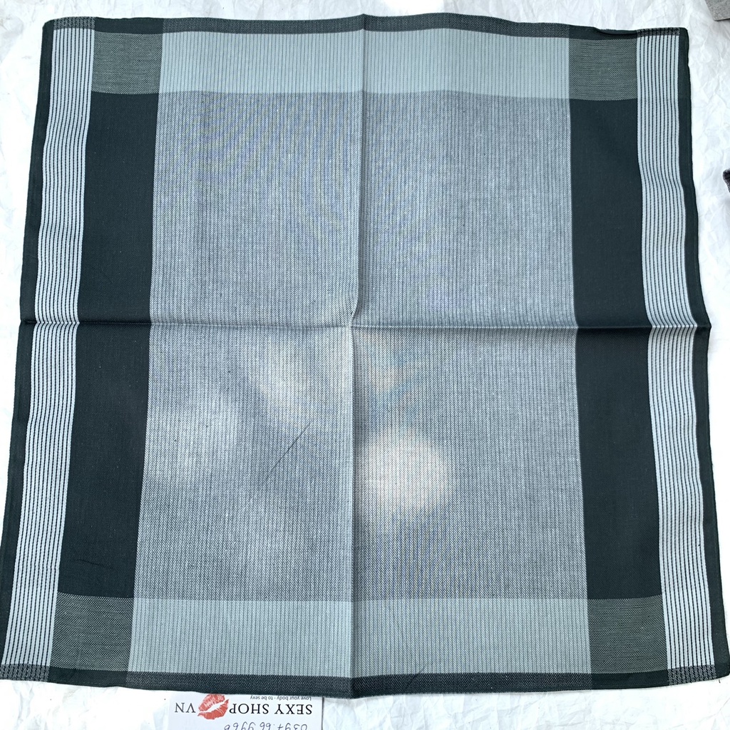 KHĂN MÙI XOA NAM NỮ cotton. . kích thước 40-42-45 cm
