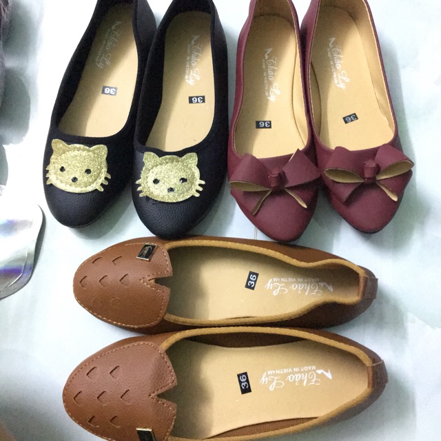 Combo giày búp bê 100k/3 đôi