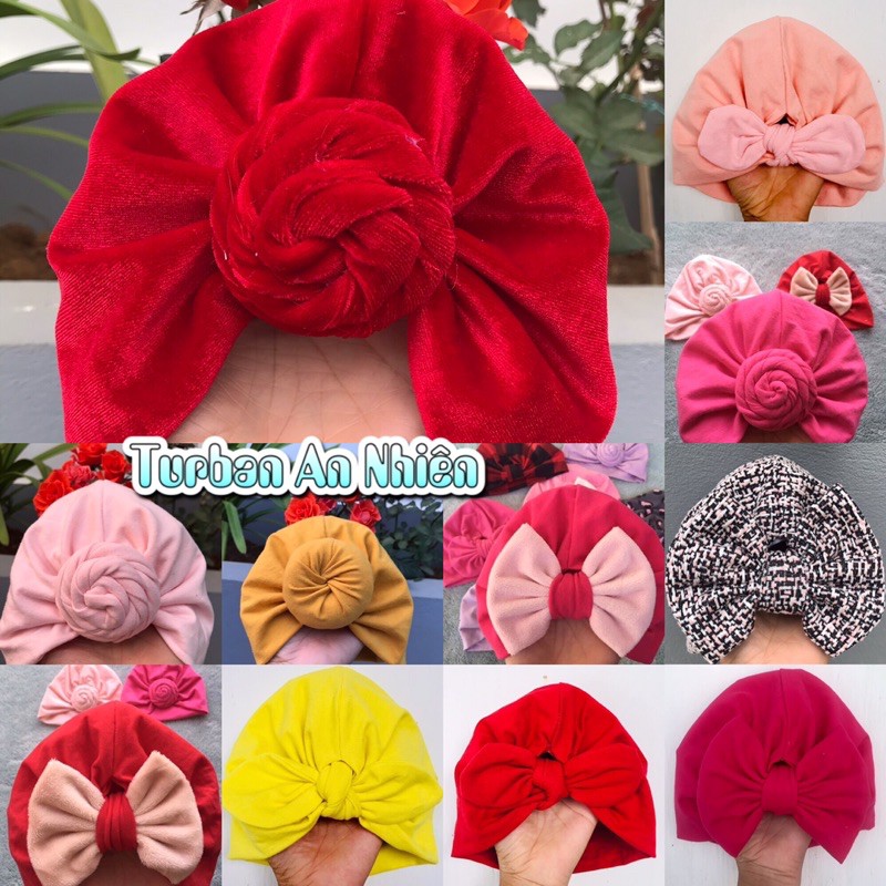 Combo sỉ mũ turban