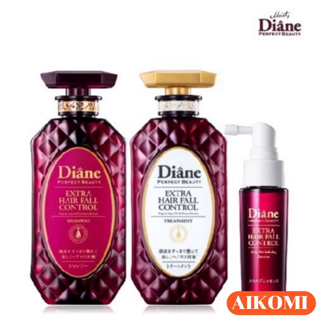 Dầu Gội Kích Mọc Tóc, Ngăn Rụng Tóc số 1 nhật bản Moist Diane Extra Hair Fall Control 450ml [Hàng Chính Hãng]