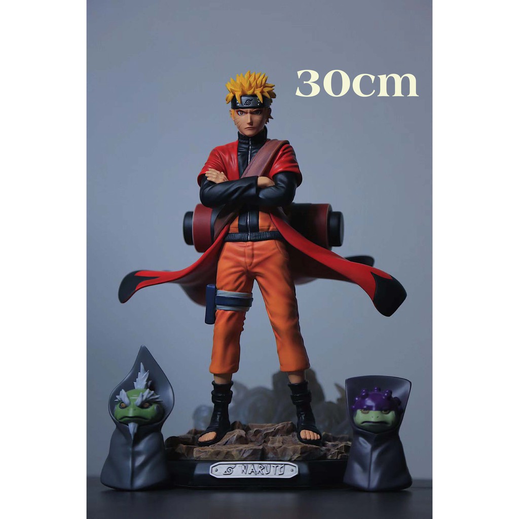 (Mô Hình Naruto có sẵn) Uzumaki Naruto cao 30cm . Hokage Làng Lá - Tượng Figure Naruto