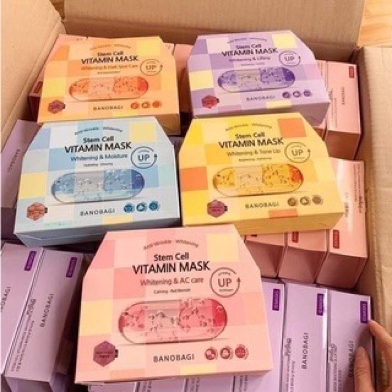 MẶT NẠ BANOBAGI VITAMIN MASK MẪU MỚI 2022
