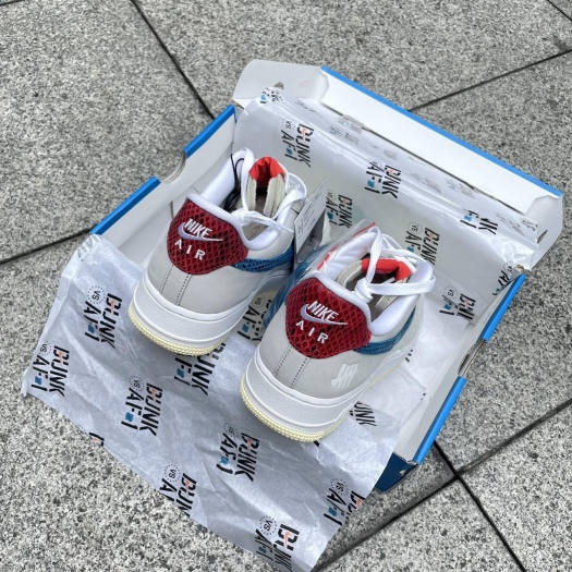 Giày Air Force 1 Dunk Low SP gót đỏ - Giày Thể Thao AF1 SP Undefeated 5 on it dunk Vải Xám Nâu Mới Nhẩt 2022 hàng Fullđỏ