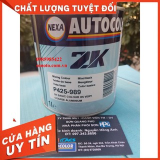 P425-989 Sơn gốc màu bạc rất thô hãng Nexa Autocolor lon 1 Lít SONQUANGPHU422