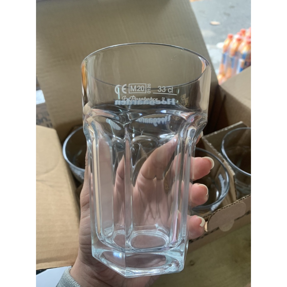 Ly Bia Thuỷ Tinh Cao Cấp Hoegaarden Chính Hãng 330ml