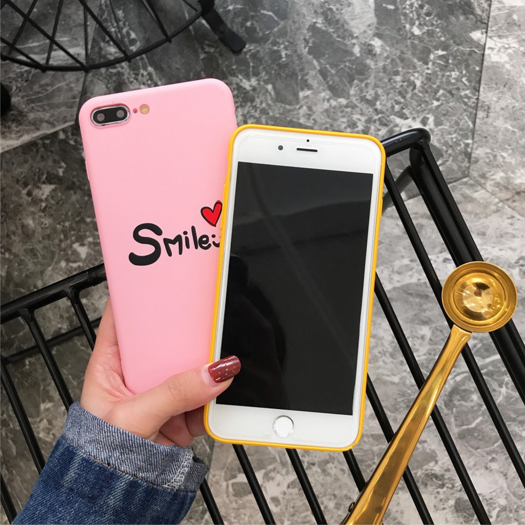 [ SAMSUNG ] Ốp Lưng Silicon Smile - B051 | BigBuy360 - bigbuy360.vn