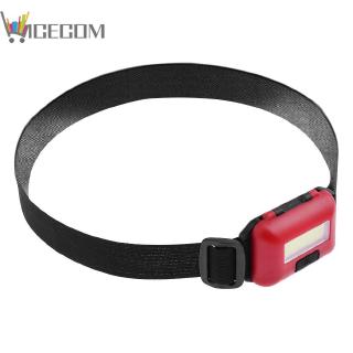 NI✿3 Modes Waterproof COB LED Flashlight Outdoors Headlight Headlamp Torch