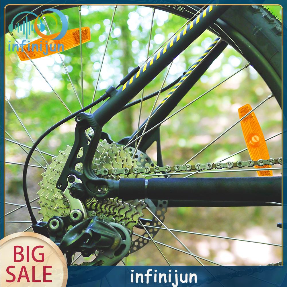 Bộ 4 kẹp phản quang gắn căm xe đạp chất lượng