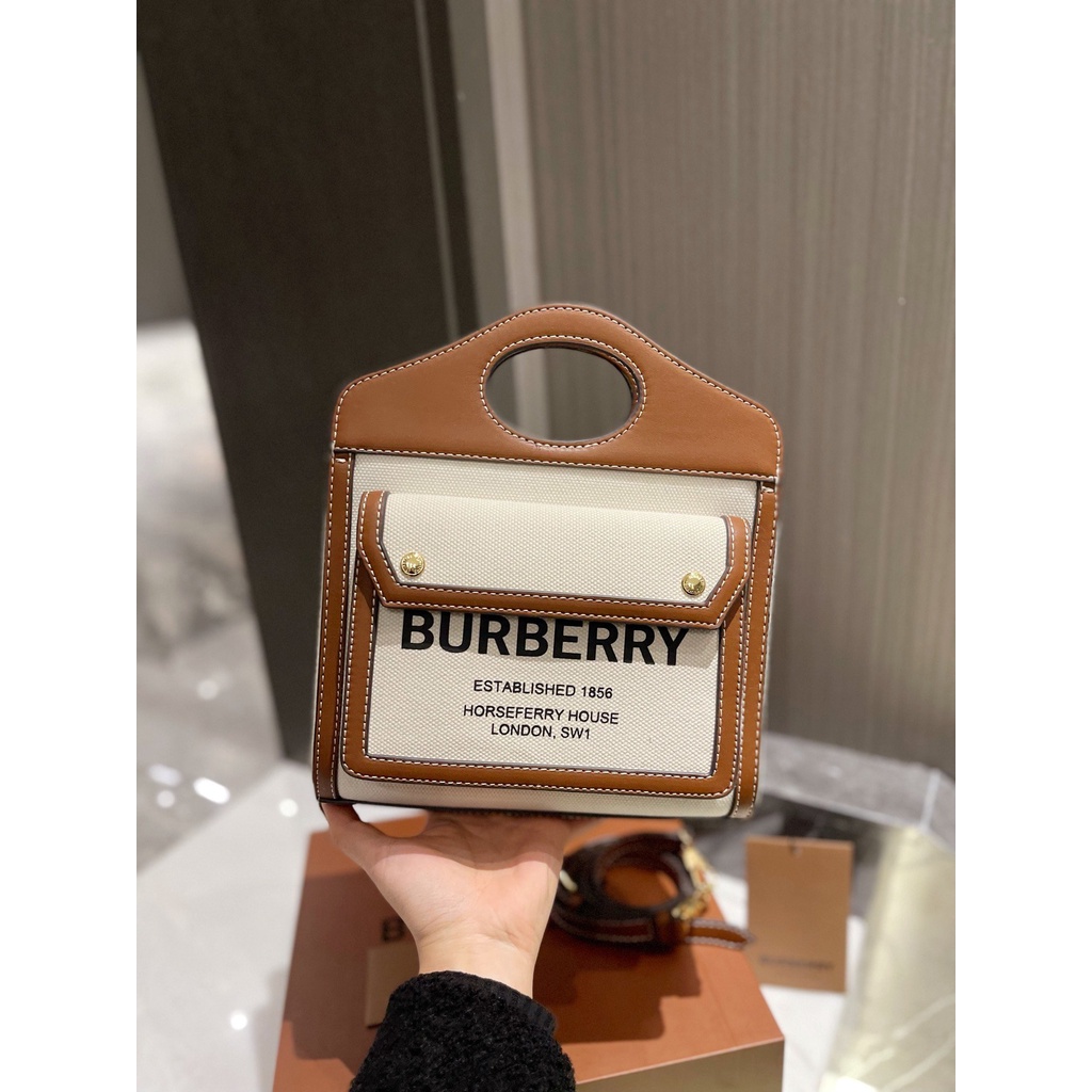 Túi Đeo Chéo Burberry Thời Trang Sang Trọng Cho Nam Nữ