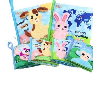 Sách Vải Chủ Đề Động Vật Mẫu 2019`