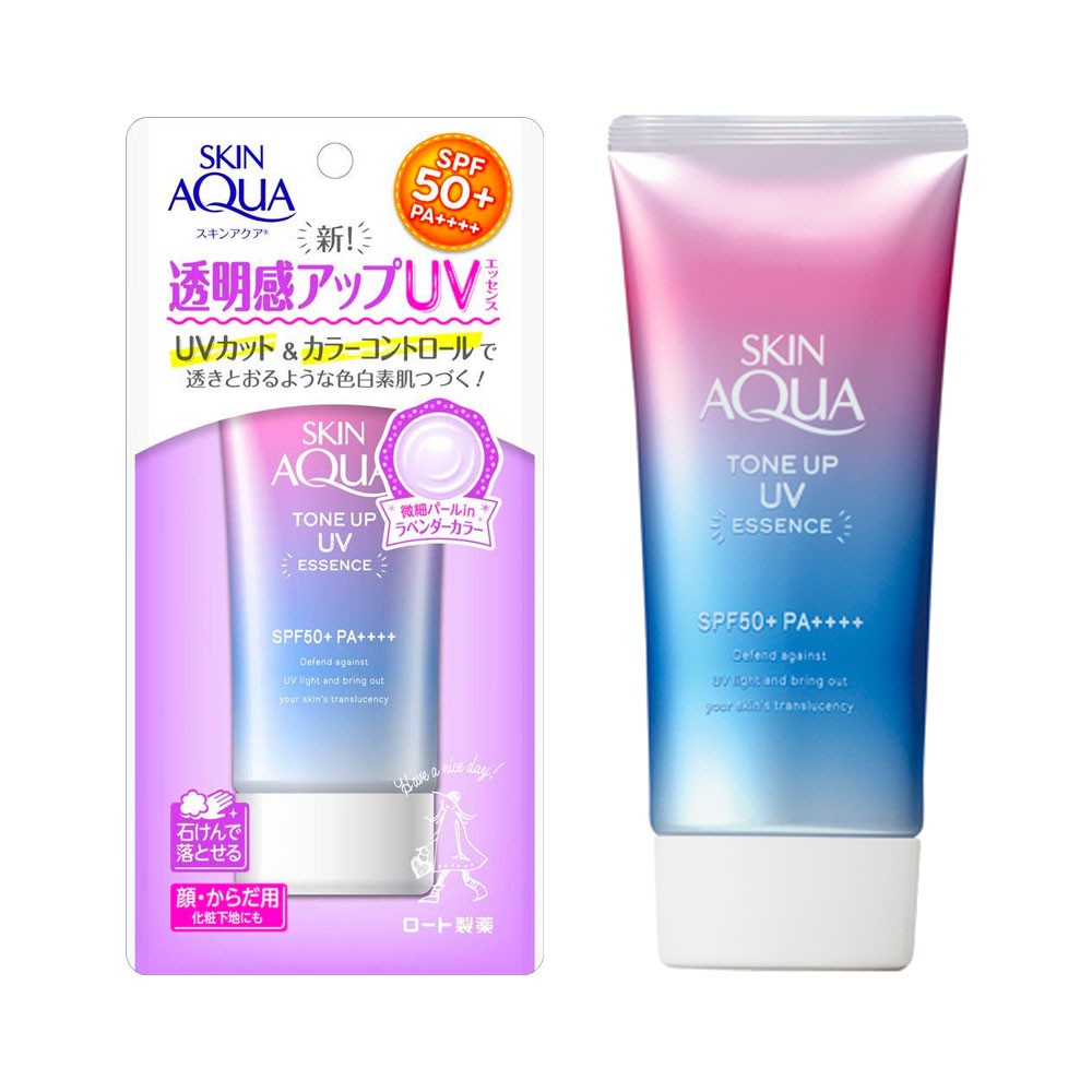 {Hàng chinh hãng} Kem chống nắng Skin Aqua Tone up UV SPF 50+ PA+++ 80gr hàng Nhật Nôị Điạ dành cho nữ