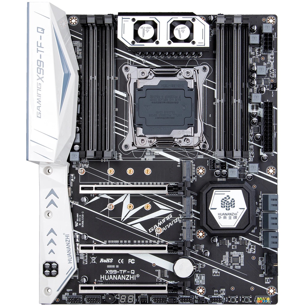 Mainboard huananzhi X99 TF-Q. Bo Mạch Chủ X99 TF-Q, LGA 2011-3 E5 V3 V4, ATX. Hàng mới 100%. BH 12T