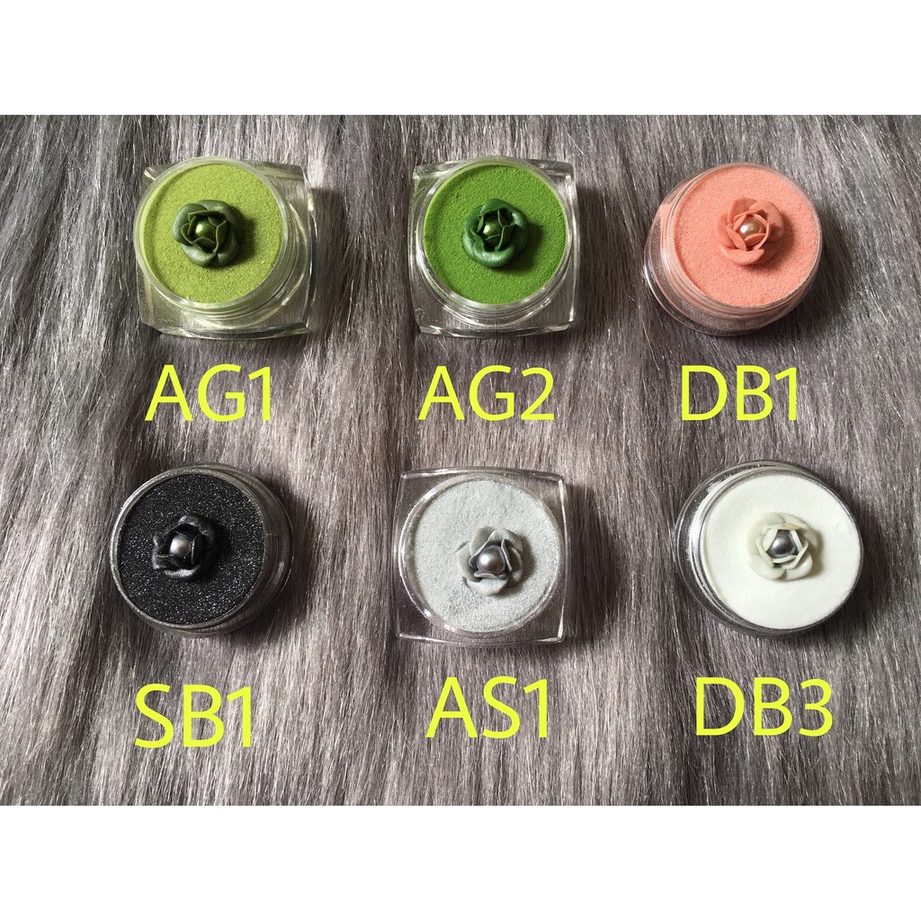 Bột Mỹ đắp móng, nặn hoa, nhúng : 10g-20g-30g-50g-100g