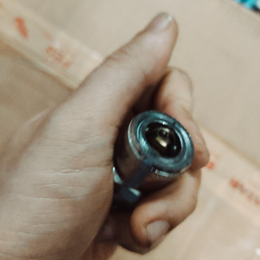 10 bộ nối dây hơi nhanh khí nén, Bộ nối nhanh đuôi ren ngoài 21mm