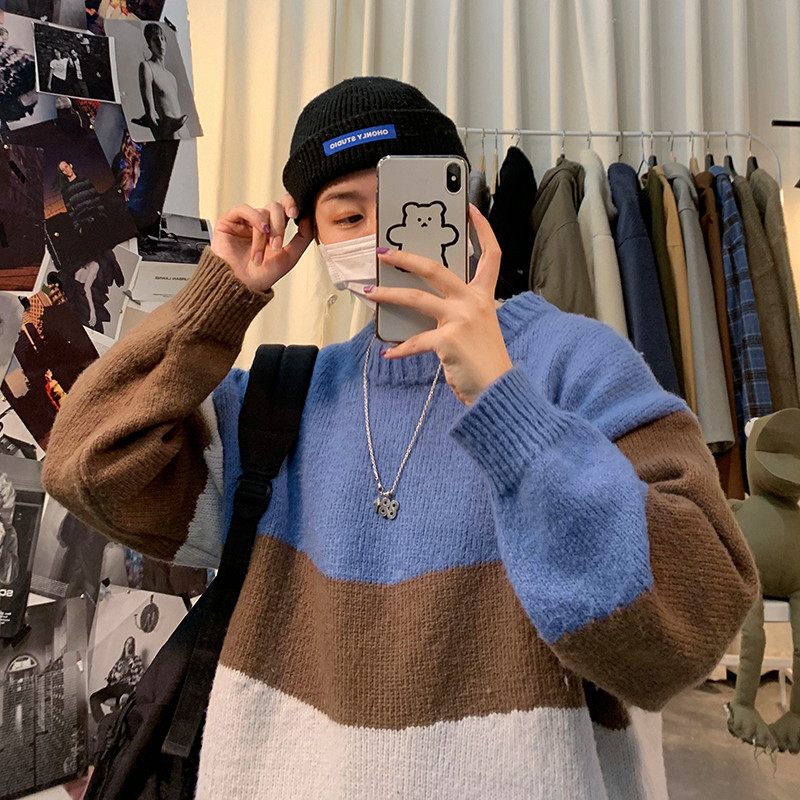 Áo Len Tay Dài Ấm Áp Thời Trang Cho Nam