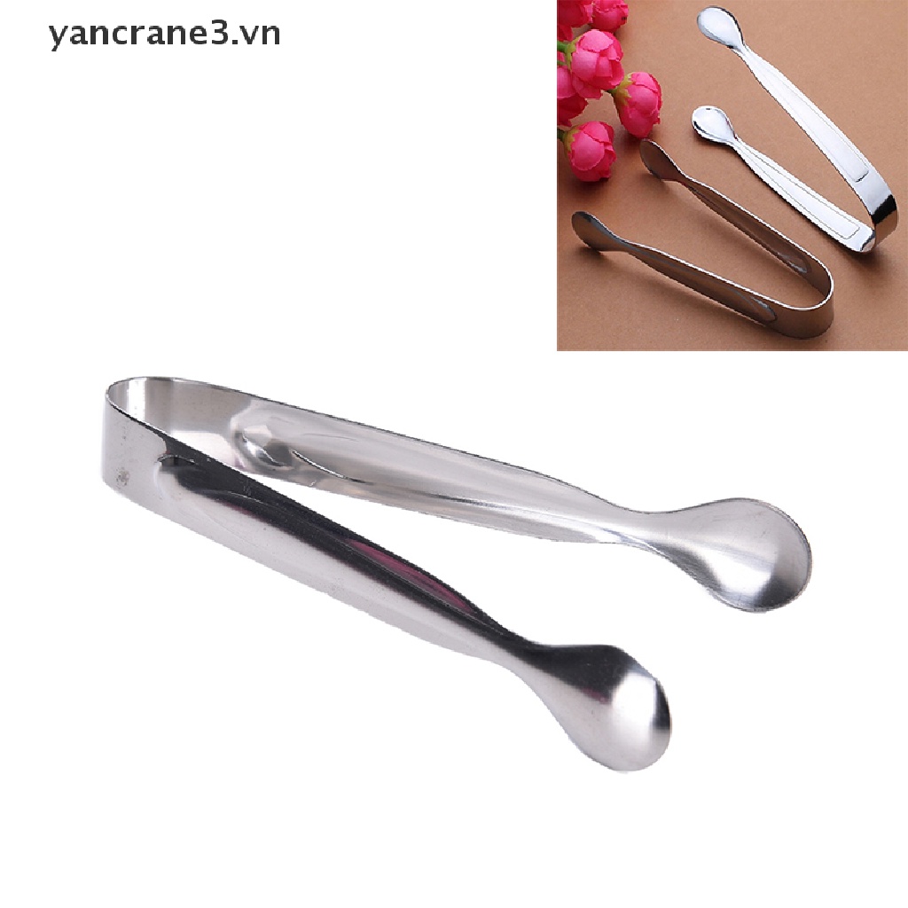 Kẹp Gắp Đá / Cà Phê Bằng Thép Không Gỉ 4 Cái