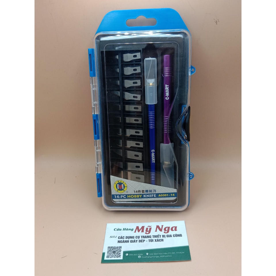 Bộ dao điêu khắc C- mart 16 chi tiết