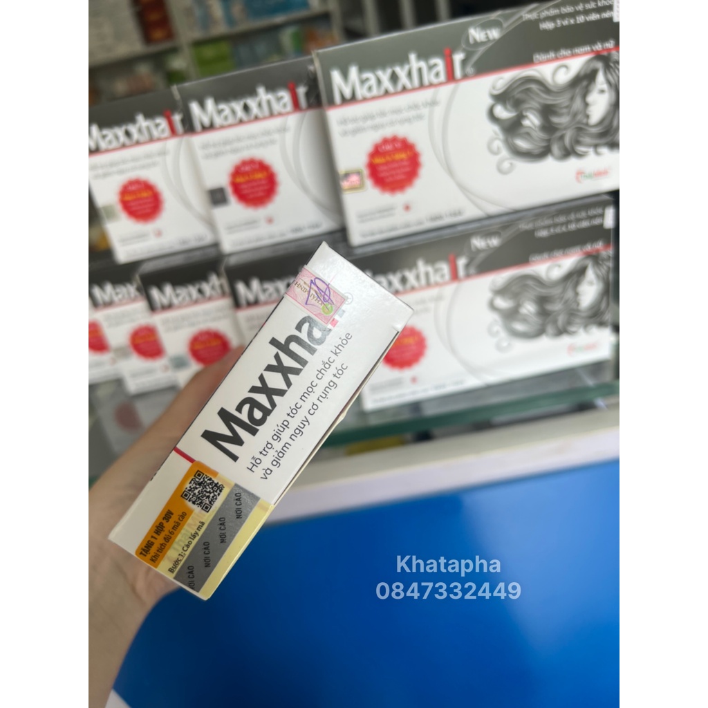 MAXXHAIR - Ngăn rụng tóc,kích thích tóc mọc nhanh