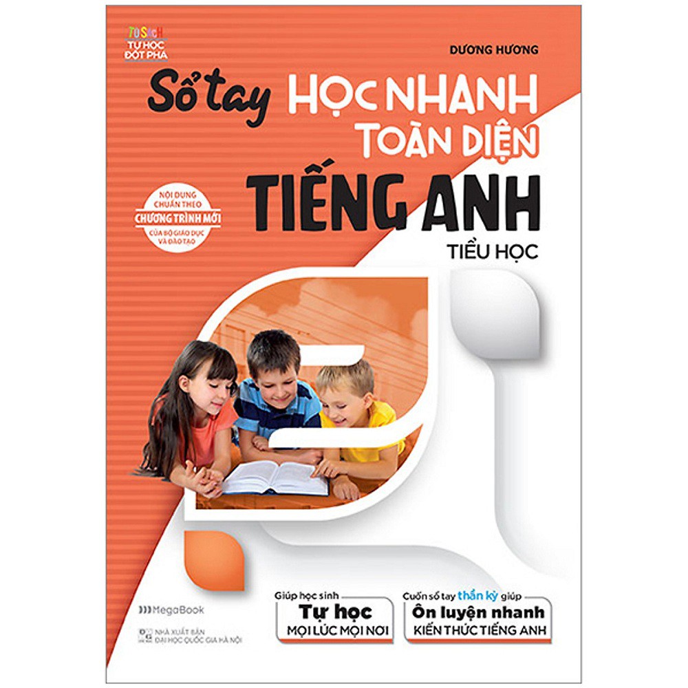 Sách Megabook - Sổ Tay Học Nhanh Toàn Diện Tiếng Anh Tiểu Học