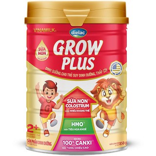 Sữa bột vinamilk grow plus 2+ chứa sữa non 900gr Date 12/2024