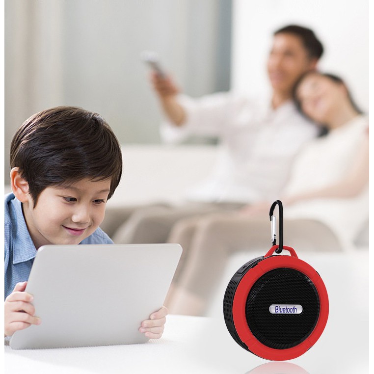 Loa Loa Bluetooth mini Móc khóa có Đế hít C6 C6