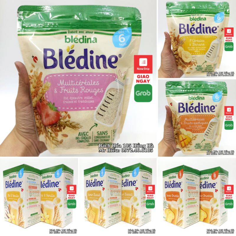 [T12/2022] Bột pha sữa Bledina Pháp các vị