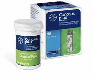 (GIAO NHANH 30 PHUT) Que thử đường huyết CONTOUR PLUS (50 QUE)