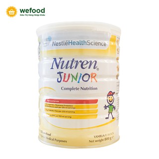 Sữa bột tăng cân Nutren Junior Thụy Sĩ 800gr (1-10 tuổi)
