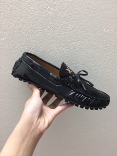 Giầy lười Da bóng ( chuông vằn Lvvv )