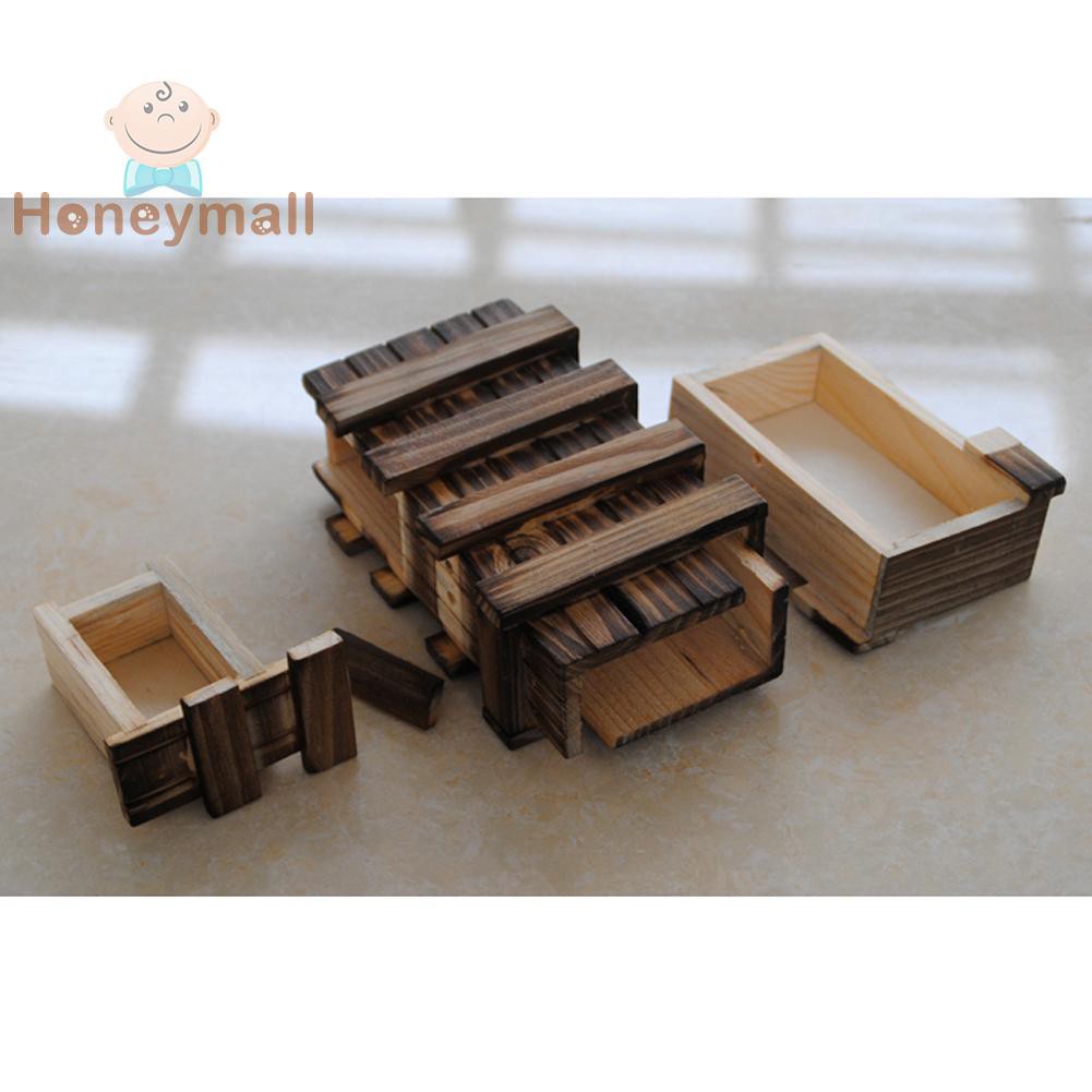 Hộp Gỗ Ma Thuật Bí Mật Luyện Trí Não