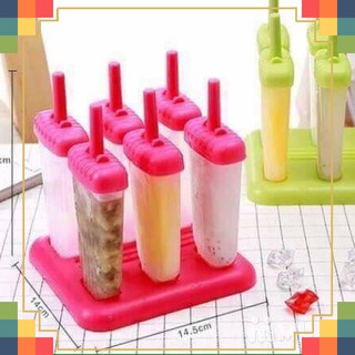 SỈ = LẺ !  Khuôn Kem 6 Que - Shop Huyền Tít