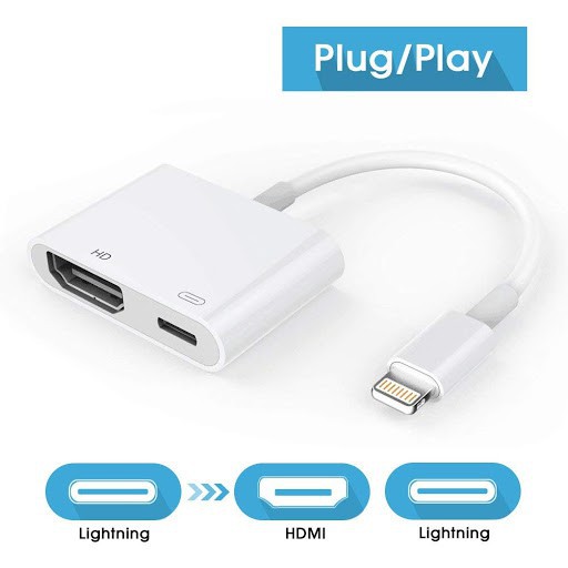 Bộ Chuyển Đổi Lightning Sang Digital Av Adapter / Lightning Sang Hdmi L83se