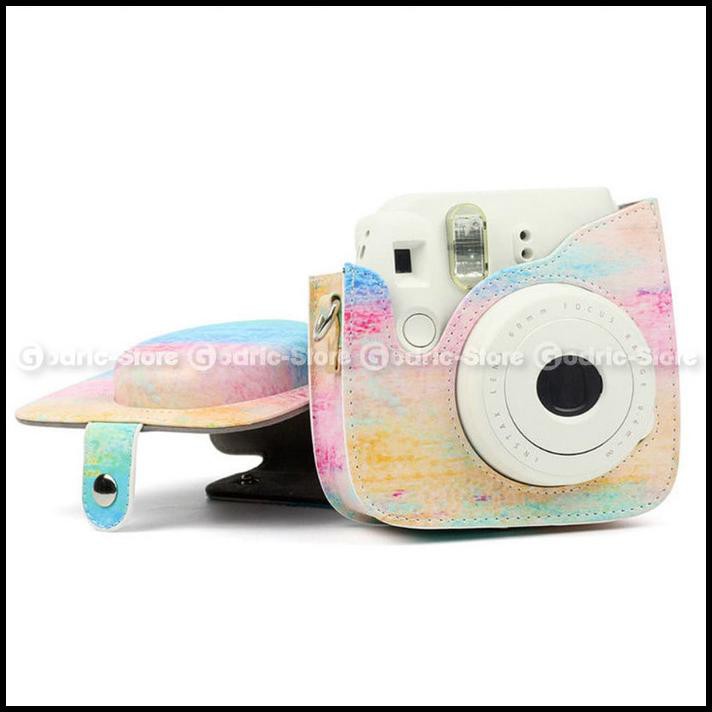 Túi Da Đựng Máy Ảnh Fujifilm Polaroid Instax Mini 8 & 9 Mới