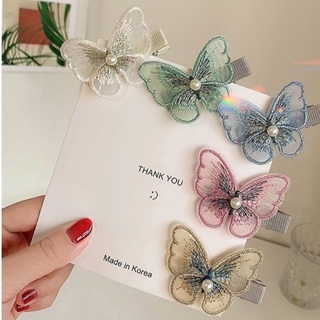 🦋Kẹp tóc lưới ren hình bướm 🦋