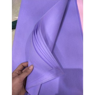 2 tờ Giấy mếch các màu bó hoa SIÊU ĐẸP