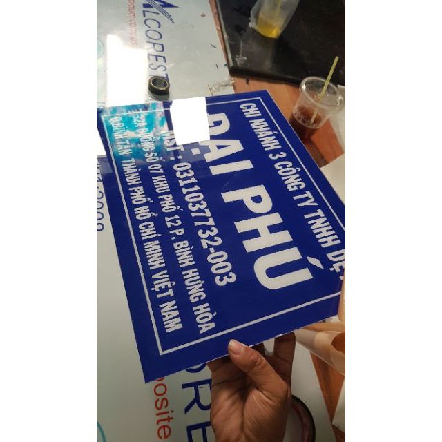 Bảng tên công ty