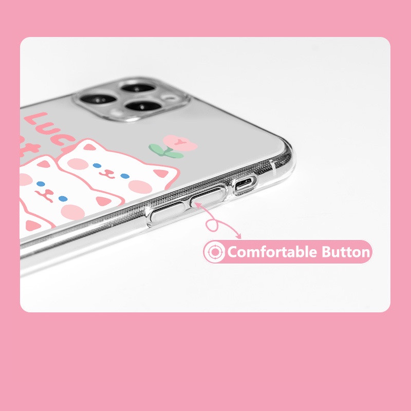 Ốp Điện Thoại Mềm Trong Suốt Hình Gấu Vui Nhộn Cho iPhone X XR Xs Max 7 8 Plus 11 12 13 14 Pro Max 13 Mini SE 2022 SE 2020