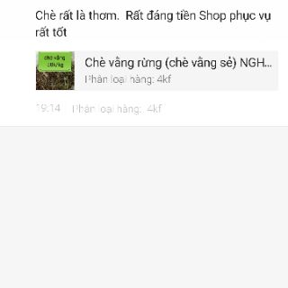 Chè vằng rừng (chè vằng sẻ) NGHỆ AN
